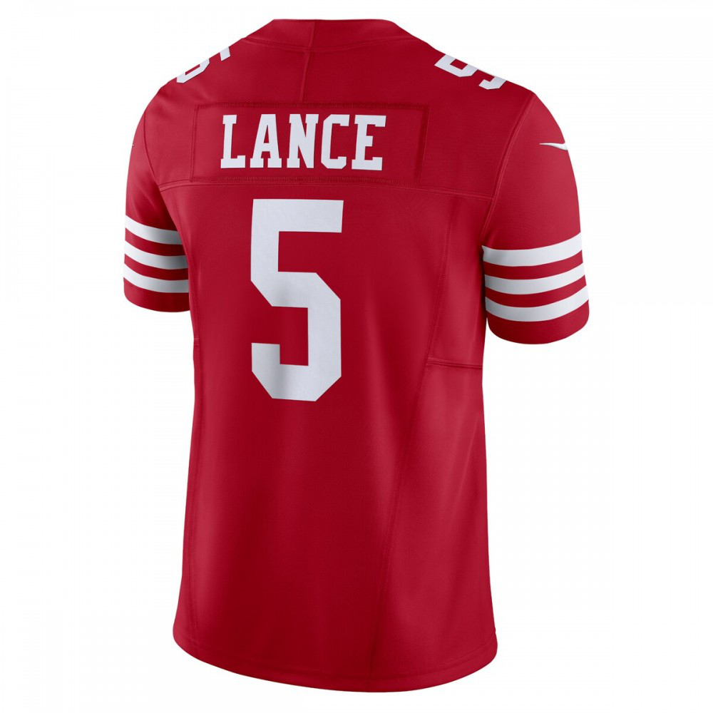 Trey Lance San Francisco 49ers Nike Vapor F.U.S.E. Limited Jersey - Scarlet-GridironStore